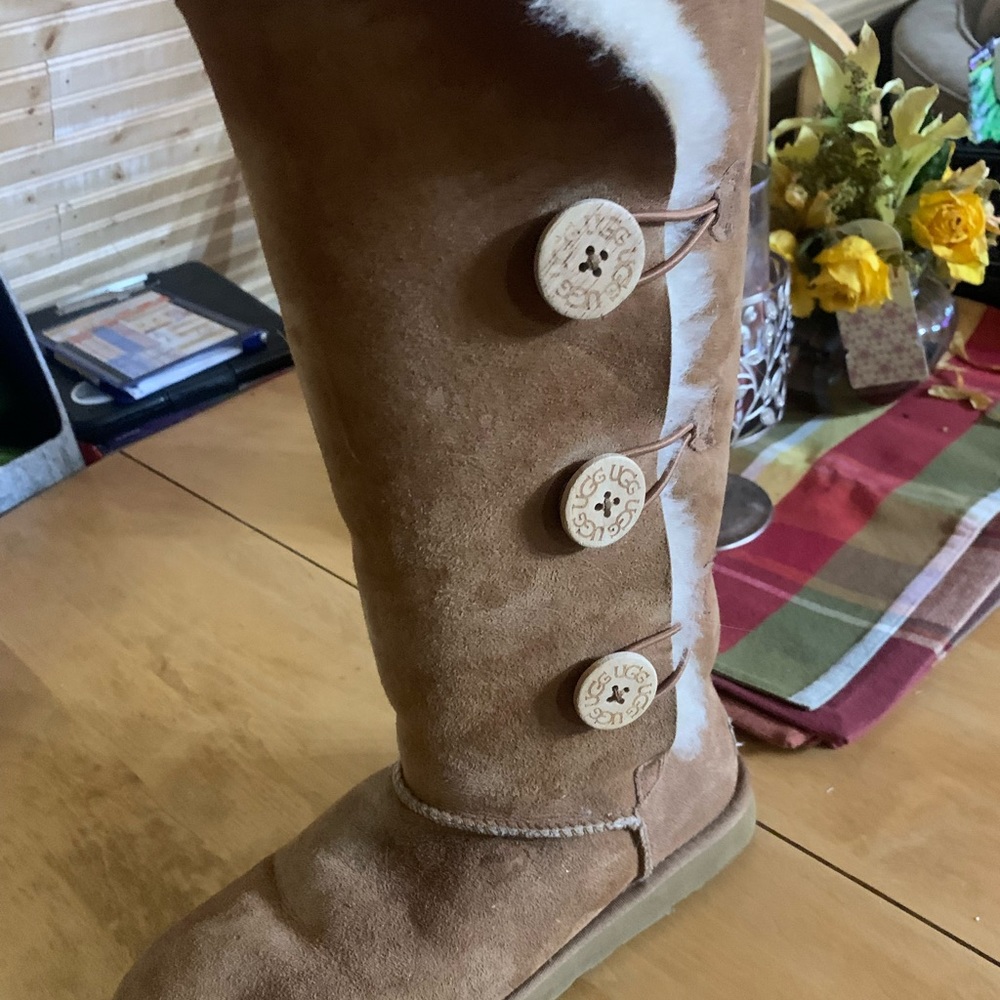 Tall button uggs